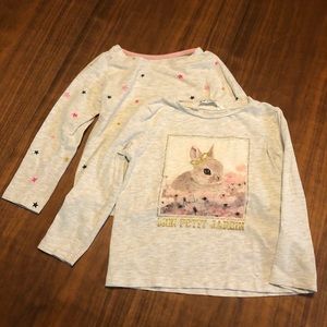 🍋 H&M Cotton Jersey T-shirts toddler long-sleeve